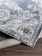 LIVABLISS Black Jolie Vintage Traditional Boho Rug - Image 1 of 2