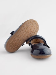 Navy Wide Fit (G) Butterfly Mary Jane Shoes - Image 6 of 9