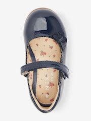 Navy Standard Fit (F) Butterfly Mary Jane Shoes - Image 3 of 5