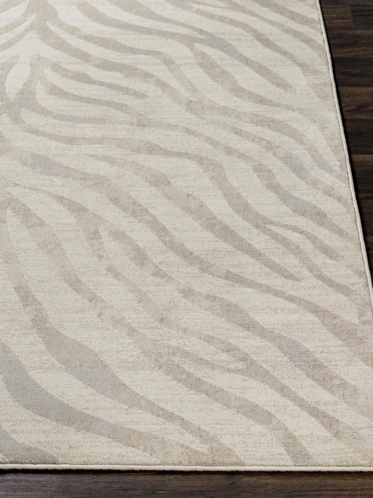 LIVABLISS Beige City Animal Print Zebra Boho Rug - Image 1 of 1 LIVABLISS Beige City Animal Print Zebra Boho Rug - Image 1 of 1
