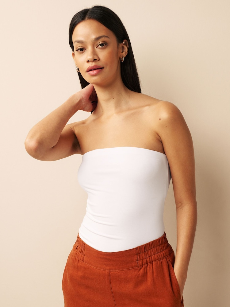 Multi White/Black/Stripe 3 Pack Bandeau Boobtubes - Image 2 of 6