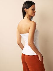 Multi White/Black/Stripe 3 Pack Bandeau Boobtubes - Image 4 of 6