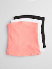 Multi White/Black/Stripe 3 Pack Bandeau Boobtubes - Image 6 of 6