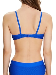Esprit Blue Padded Bikini Bra - Image 4 of 7