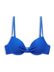 Esprit Blue Padded Bikini Bra - Image 7 of 7