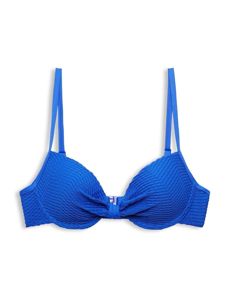 Esprit Blue Padded Bikini Bra - Image 7 of 7