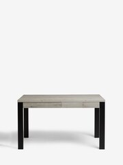Grey Bronx Oak Effect Dining Table - Image 5 of 7