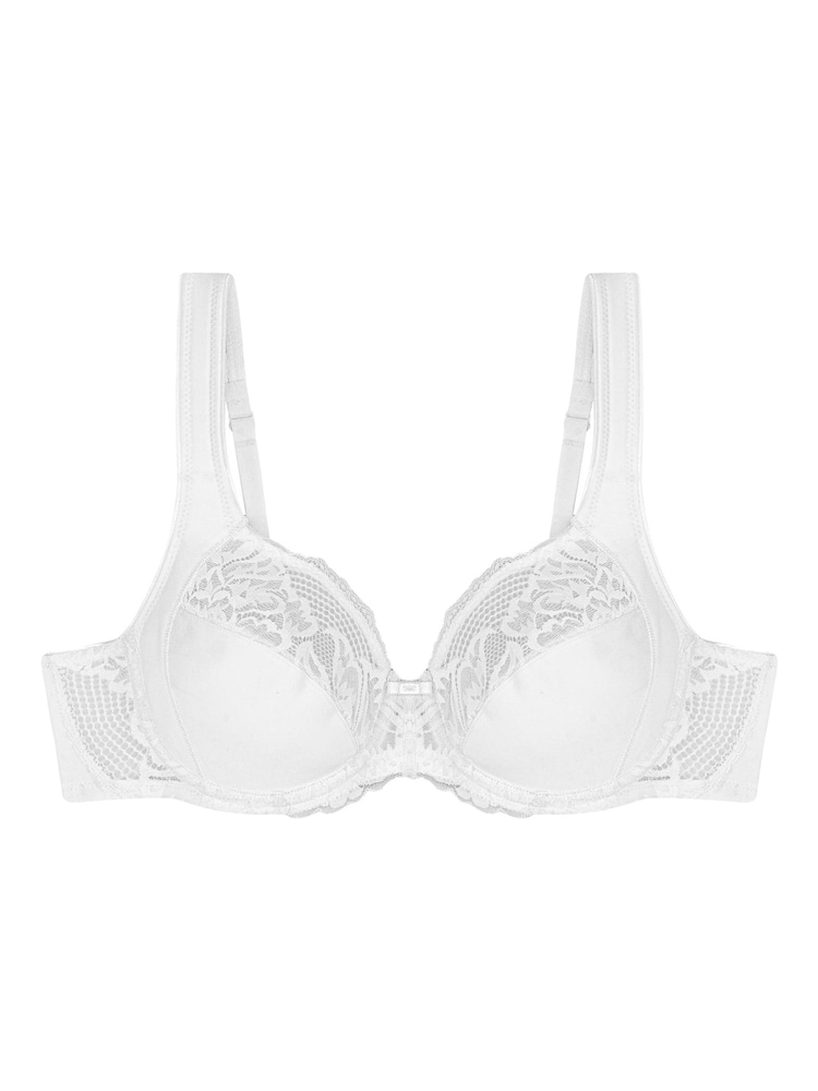 Triumph® Modern Lace Cotton Wired Bra - Image 8 of 8