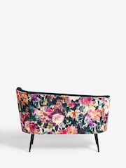 Clarke & Clarke Tahiti Fuchsia Pink Alonzo Small 2 Seater Sofa - Image 5 of 6