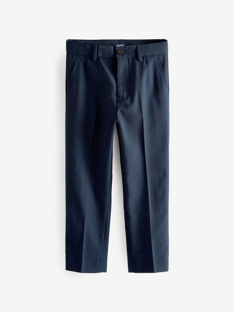 marine - Pantalons de costume Baker by Ted Baker - Image 3 of 5