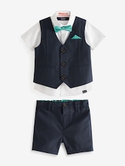 Baker by Ted Baker Shirt Waistcoat and Shorts Set - Image 7 of 12
