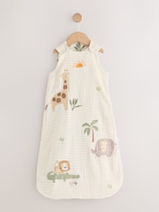 Muslin Applique Jungle 1 Tog Baby Sleep Bag - Image 1 of 5