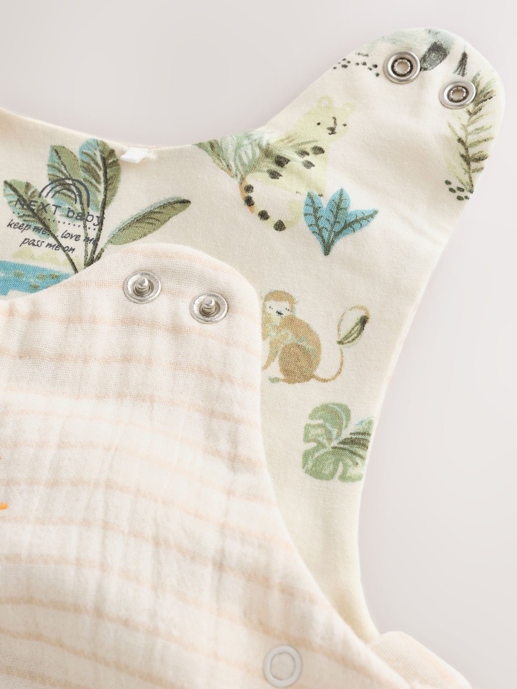 Muslin Applique Jungle 1 Tog Baby Sleep Bag - Image 5 of 5 Muslin Applique Jungle 1 Tog Baby Sleep Bag - Image 5 of 5