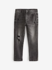 Black Distressed Jeans (3-16yrs) - Image 1 of 4