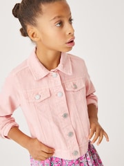 Pink Denim Western Jacket (3-16yrs) - Image 1 of 7
