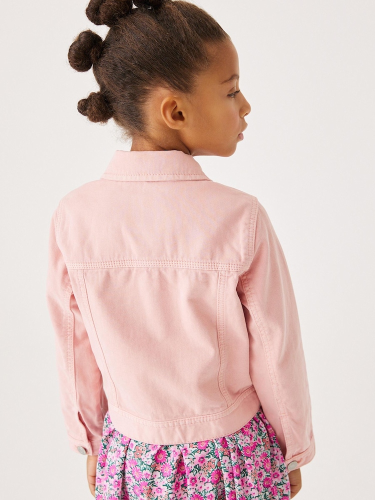 Pink Denim Western Jacket (3-16yrs) - Image 2 of 7