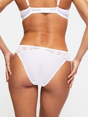 Ann Summers White Sexy Lace Planet Brazilian Brief - Image 2 of 7