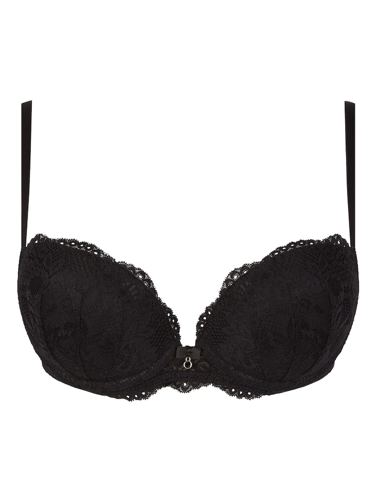 Ann Summers Black Sexy Lace Padded Boost Bra - Image 5 of 5
