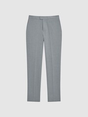 Reiss Soft Grey Found Drawcord Waist Relaxed Trousers - Image 2 of 5