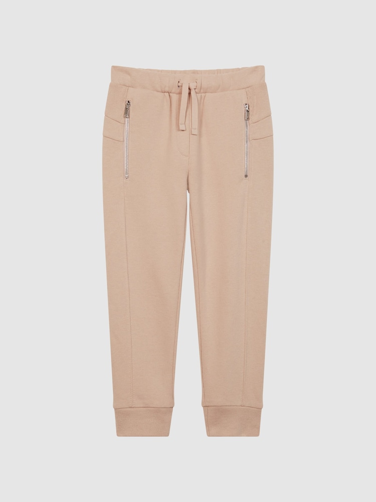 Reiss Pink Salma 4-9 yrs Jersey Joggers - Image 2 of 5