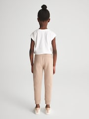 Reiss Pink Salma 4-9 yrs Jersey Joggers - Image 3 of 5