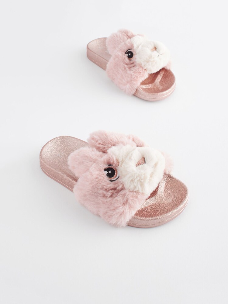 Pink Metallic Animal Character Sliders - Image 1 of 6
