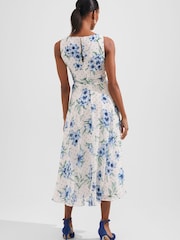 Hobbs White Petite Carly Dress - Image 2 of 4
