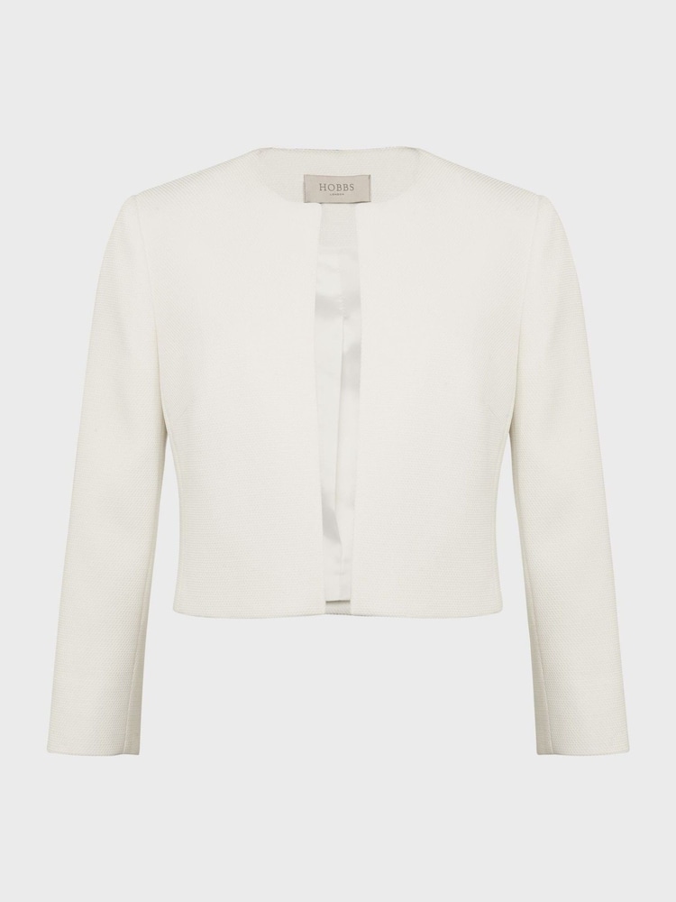 Hobbs Cream Elize Jacket - Image 4 of 4