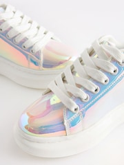 Mirror Metallic Chunky Sole Trainers - Image 3 of 5