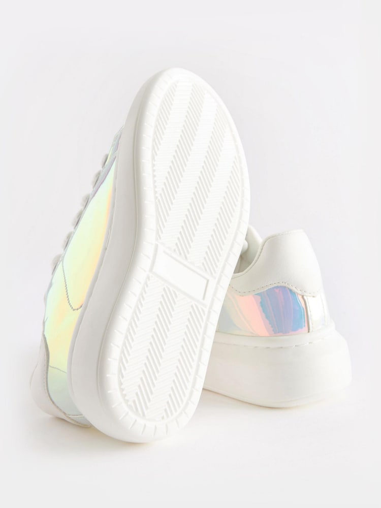 Ogledalo Kovinski - na vezalke; z vezalkami Chunky Sole Trainers - Slika 5 iz 5 Ogledalo Kovinski - na vezalke; z vezalkami Chunky Sole Trainers - Slika 5 iz 5