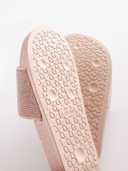 Rose Gold Jewel Sliders - Image 4 of 5