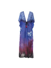 Seaspray Eleanor Florence Kaftan in Maxilänge, Pink - Bild 3 von 4