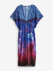Seaspray Eleanor Florence Kaftan in Maxilänge, Pink - Bild 4 von 4