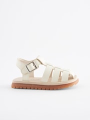 Bone White Fisherman Sandals - Image 3 of 7