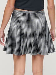 Superdry Blue Vintage Womens Pleated Mini Skirt - Image 2 of 4