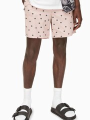 AllSaints Natural Bones Swim Shorts - Image 1 of 7