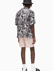 AllSaints Natural Bones Swim Shorts - Image 2 of 7