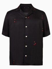 AllSaints Black Cherry Bomb Shirt - Image 6 of 6