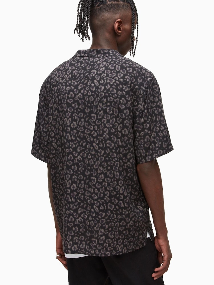 AllSaints Black Hyo Shirt - Image 2 of 6