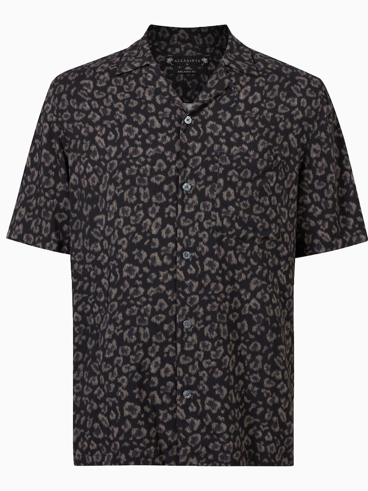 AllSaints Black Hyo Shirt - Image 6 of 6