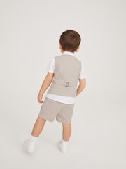 Baker by Ted Baker Shirt Waistcoat and Short Set - Image 2 of 9