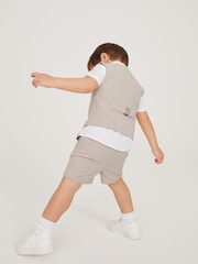 Baker by Ted Baker Shirt Waistcoat and Short Set - Image 3 of 9