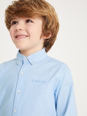 Blau - Baker by Ted Baker Oxford-Hemd - Bild 3 von 6