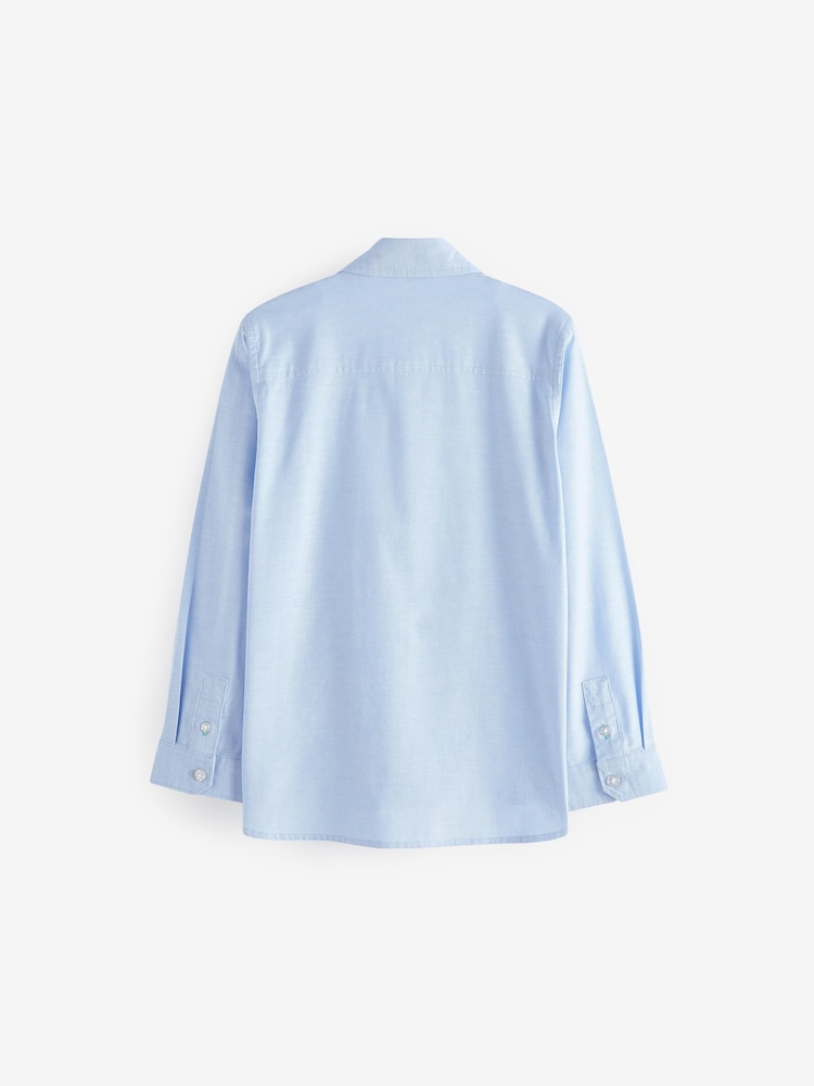 Blau - Baker by Ted Baker Oxford-Hemd - Bild 6 von 6