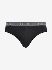 Grey Mixed 4 pack Cotton Rich Briefs - Image 2 of 7