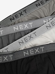 Grey Mixed 4 pack Cotton Rich Briefs - Image 7 of 7