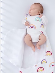 Snuz White Kids 1 Tog 100% Cotton Sleep Bag - Image 1 of 5