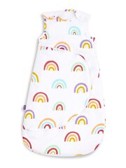 Snuz White Kids 1 Tog 100% Cotton Sleep Bag - Image 2 of 5