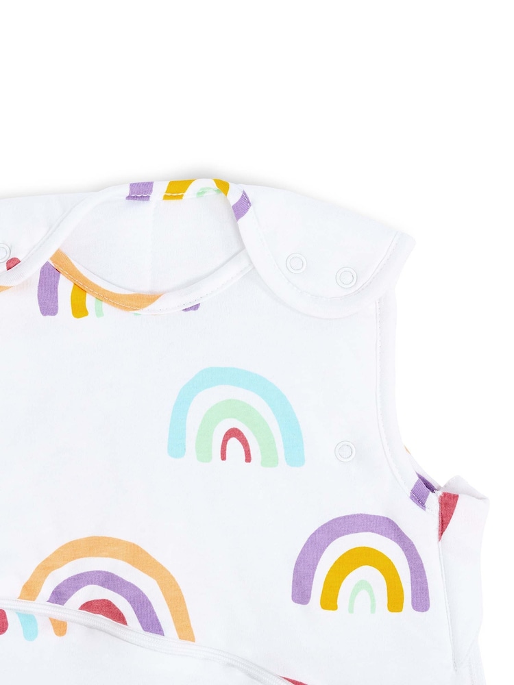 Snuz White Kids 1 Tog 100% Cotton Sleep Bag - Image 5 of 5