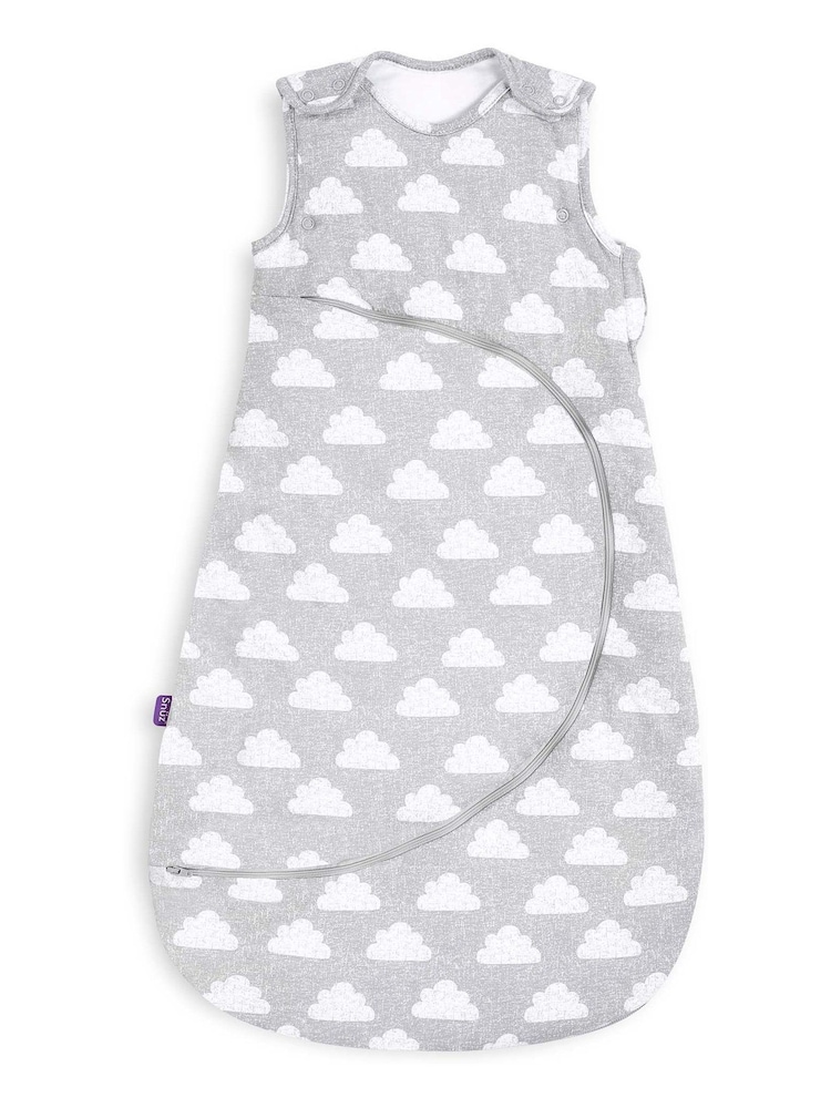 Snuz Grey Kids 2.5 Tog 100% Cotton Sleep Bag - Image 2 of 5